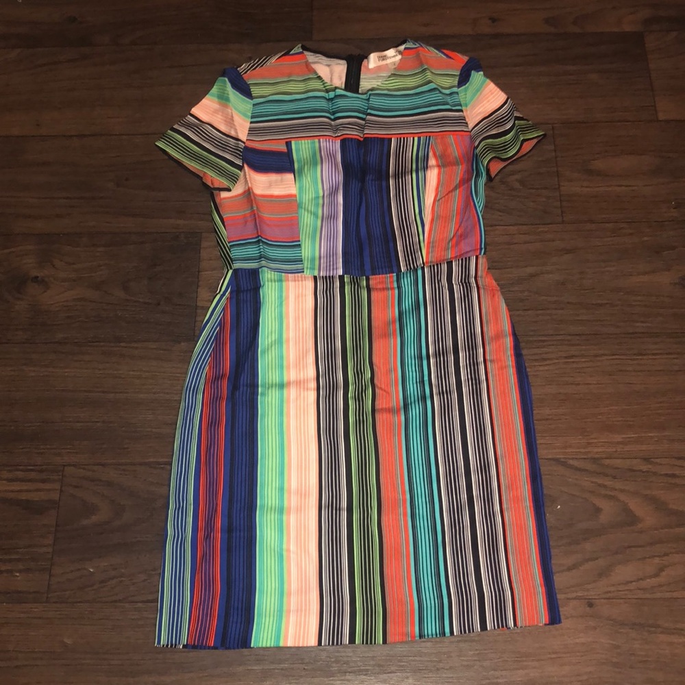 DVF classic work dress